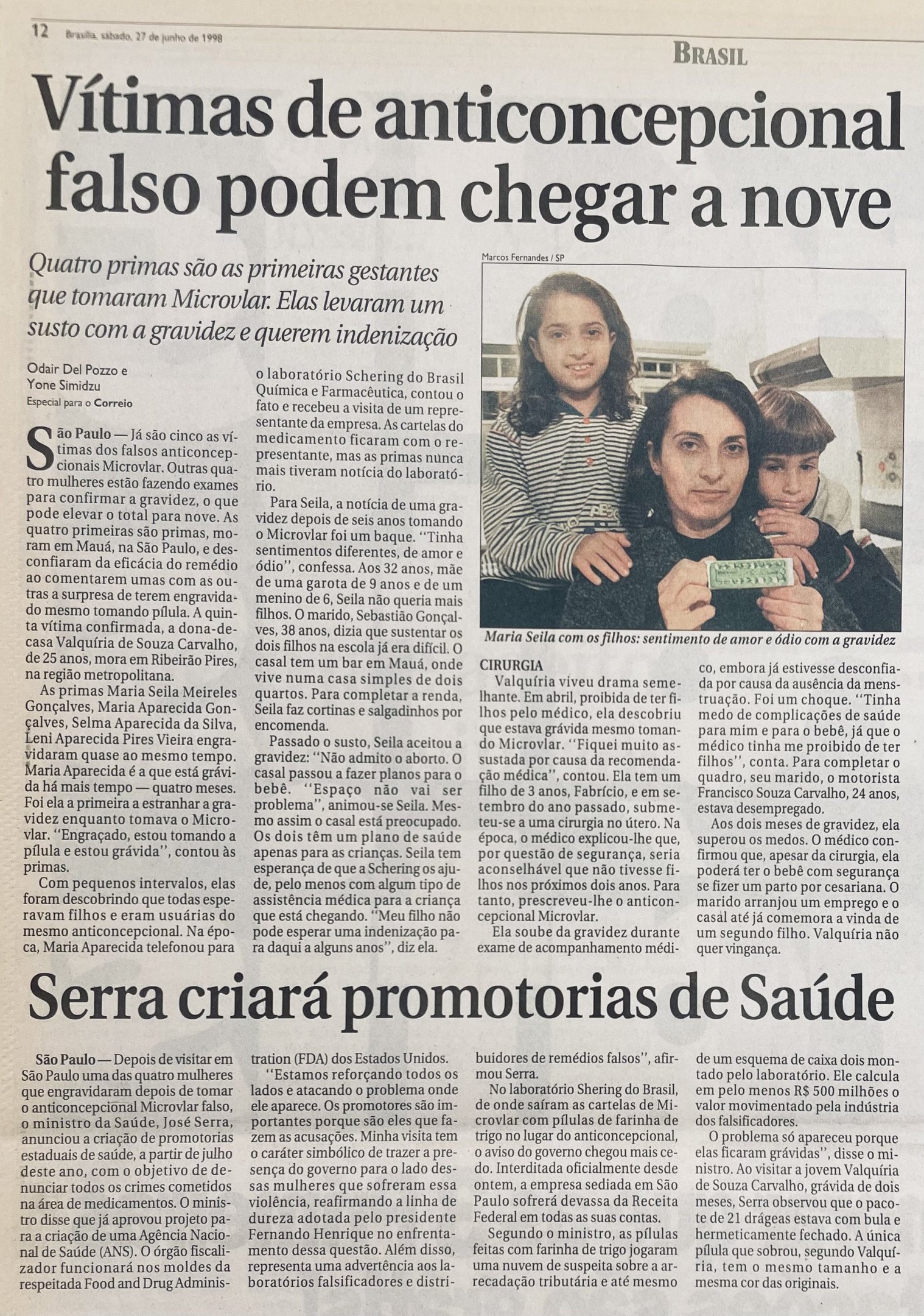 O Correio estava lá