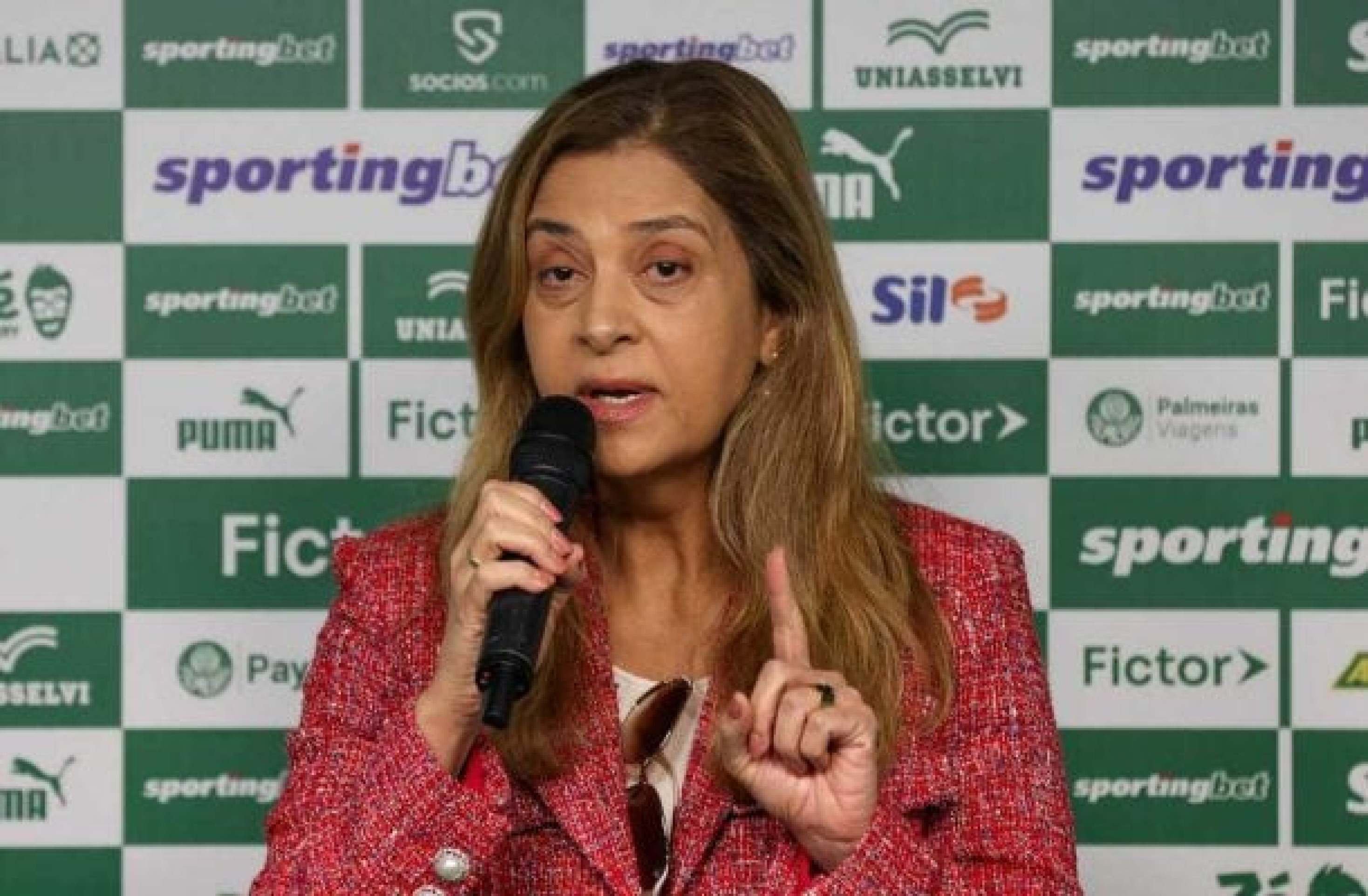 Leila Pereira, presidente do Palmeiras, sobre mudanças no calendário da CBF: “Passo importante”