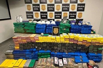 Megaoperação apreende quase uma tonelada de drogas em Planaltina e Formosa 
 -  (crédito: PCDF)