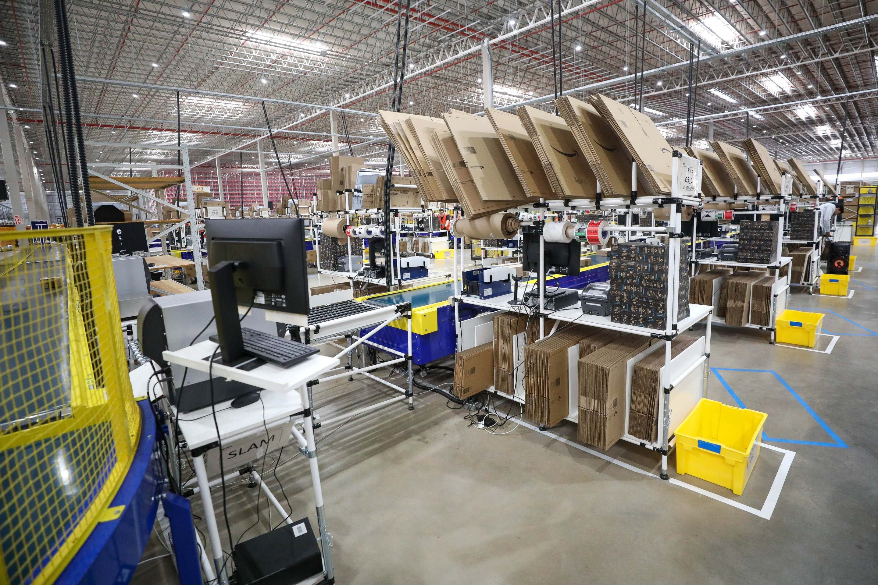 Inauguração do novo Centro de Distribuição da Amazon no Distrito Federal