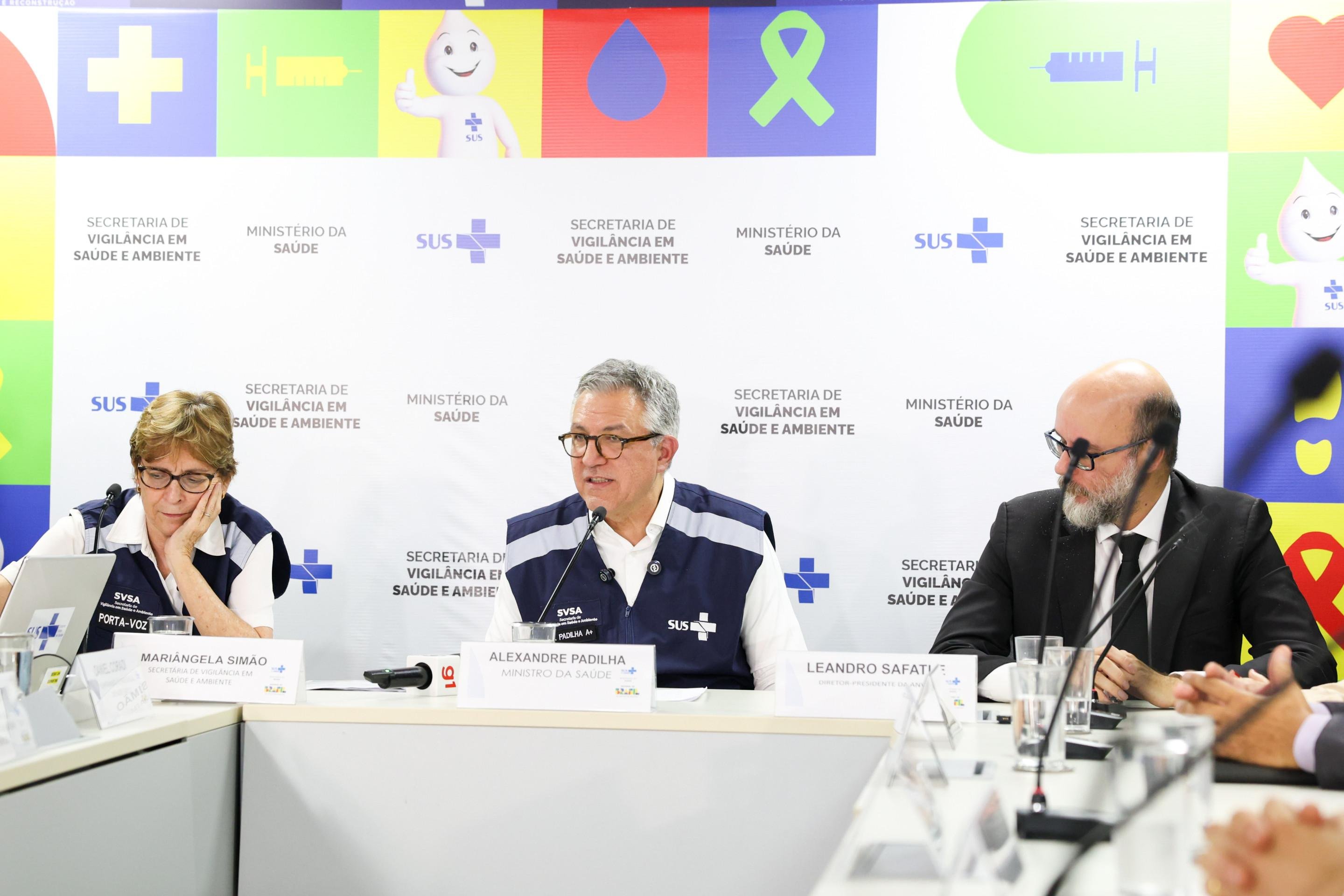 Ministro Padilha anuncia R$ 9,8 bilhões para adaptação climática do SUS