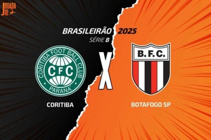 Coritiba e Botafogo-SP jogam pela Série B, no Couto Pereira -  (crédito: Foto: Arte/Jogada10)