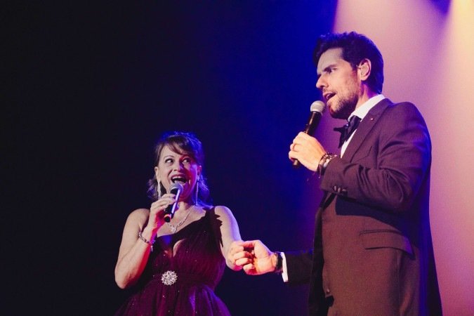 Thiago Arancam e Adriana Moreira -  (crédito: Divulgação)