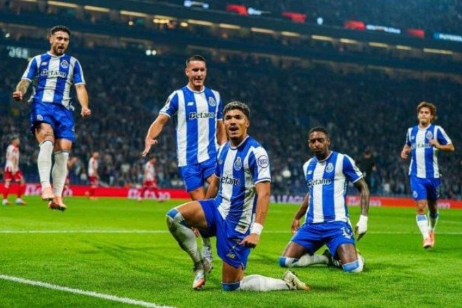 William Gomes abriu o placar no Estádio do Dragão -  (crédito: Foto: Divulgação / Porto)