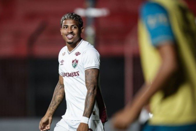 John Kennedy marca em empate do Fluminense com o Sport - (crédito: Foto: Marcelo Gonçalves/Fluminense) John Kennedy marca em empate do Fluminense com o Sport - (crédito: Foto: Marcelo Gonçalves/Fluminense)