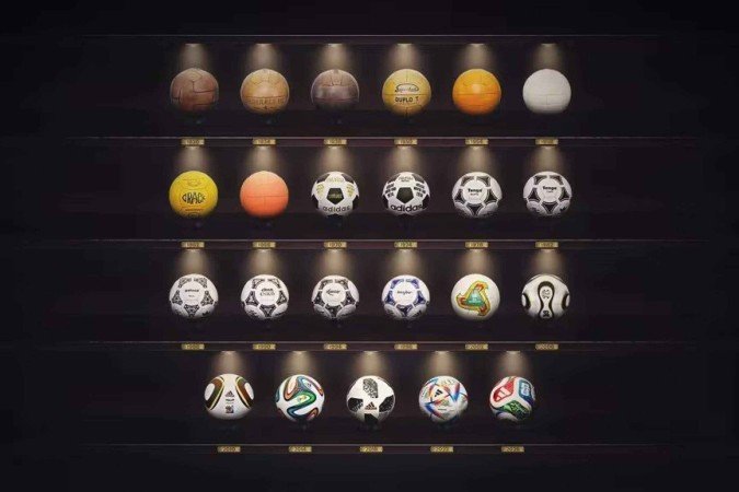 Todas as bolas da Copa do Mundo: 96 anos anos de história de 1930 a 2026