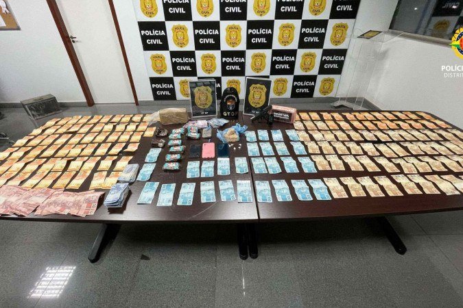 Traficantes são presos com R$ 200 mil em drogas em Ceilândia