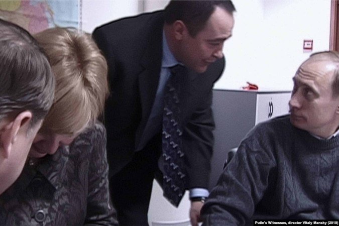Cena do filme Testemunhas de Putin, de Vitaly Mansky 