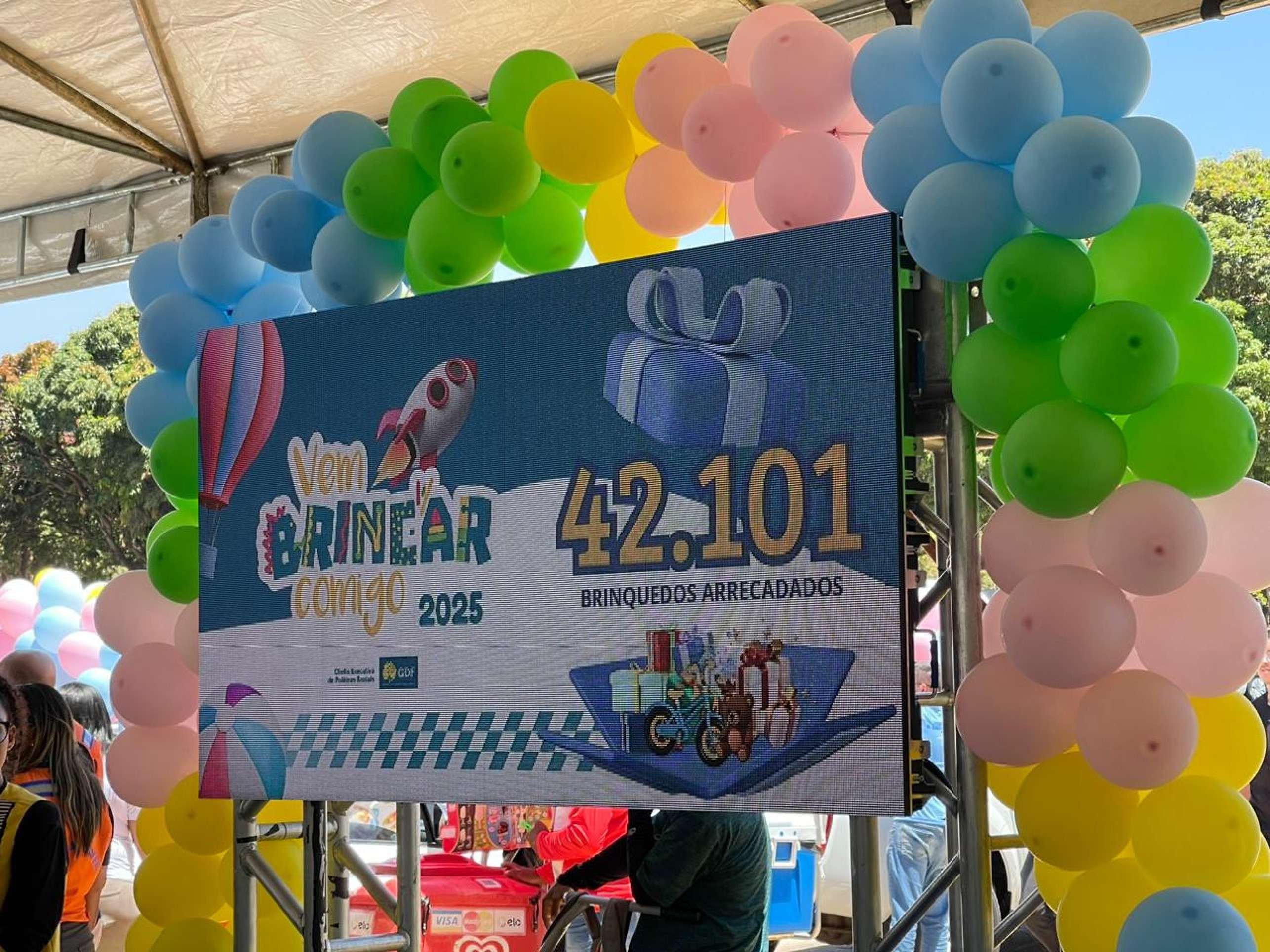 Doações para a campanha Vem Brincar Comigo podem ser feitas até 10 de outubro