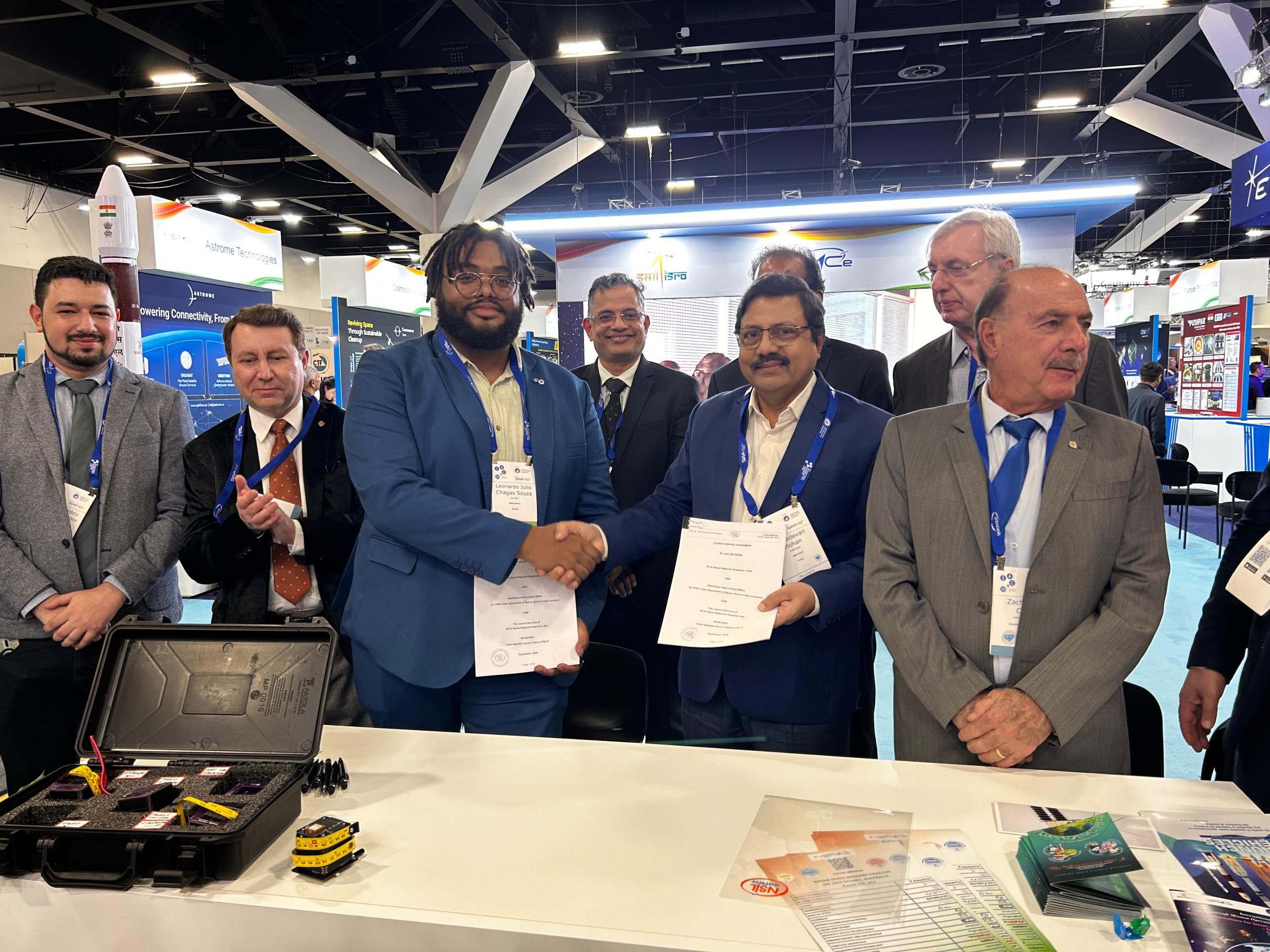 Startup brasiliense firma acordo com a Índia para lançamento de satélites