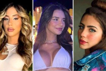 MC Thammy, Isabella Duarte e Catherine Bascoy fizeram divulgação de suposto programa de tráfico humano -  (crédito: Reprodução)