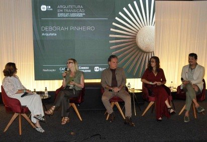 Arquitetos conversam sobre acessibilidade, automação e sustentabilidade no CB Talks -  (crédito:  Minervino Júnior/CB) -Arquitetos conversam sobre acessibilidade, automação e sustentabilidade no CB Talks -  (crédito:  Minervino Júnior/CB)