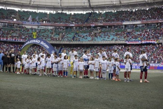 Fonte Nova será palco de Bahia x Flamengo, neste domingo -  (crédito: Foto: Rafael Rodrigues/EC Bahia)