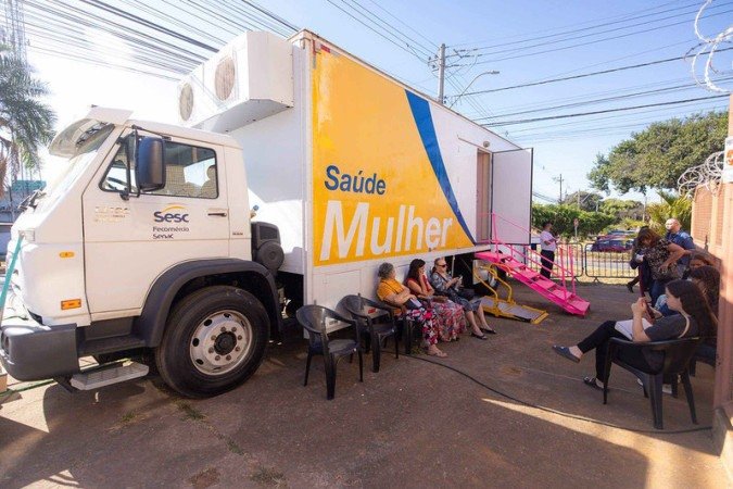 Campanha Outubro Rosa (divulgação Sesc-DF). - (crédito: SESC_DF) Campanha Outubro Rosa (divulgação Sesc-DF). - (crédito: SESC_DF)