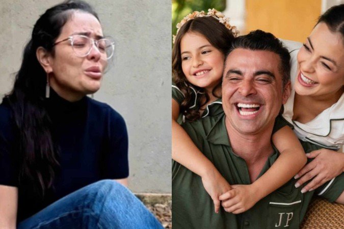 Lí Marttins cai no choro ao refletir sobre morte do marido, JP Mantovani -  (crédito: Reprodução/Instagram)