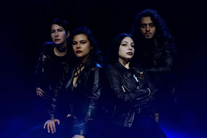 A banda Murderess, da vocalista Cláudia Franco, traz heavy metal para o segundo Fest Rock Brasília -  (crédito: Divulgação)