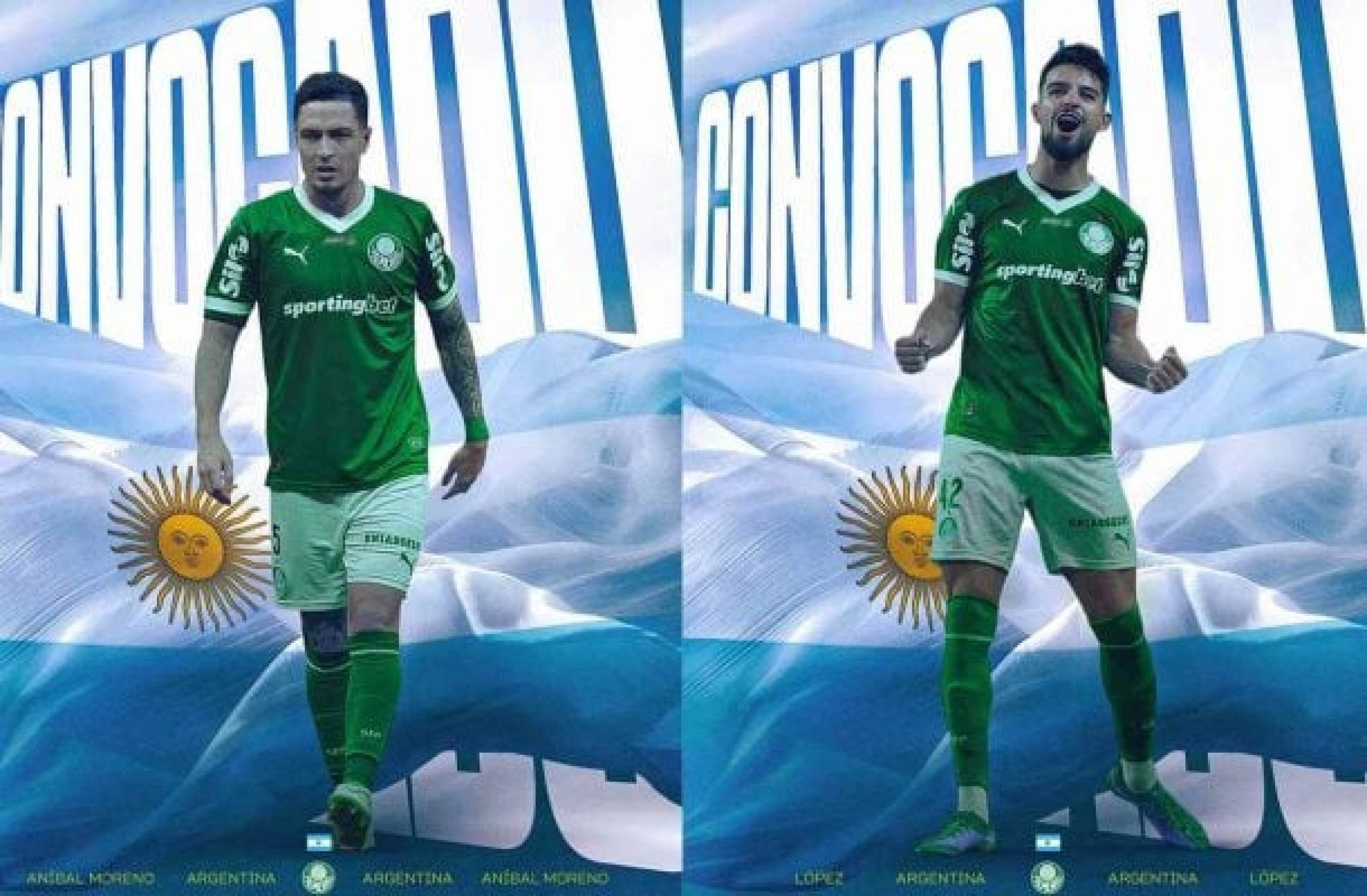 Argentina divulga convocação para amistosos com dois nomes do Palmeiras