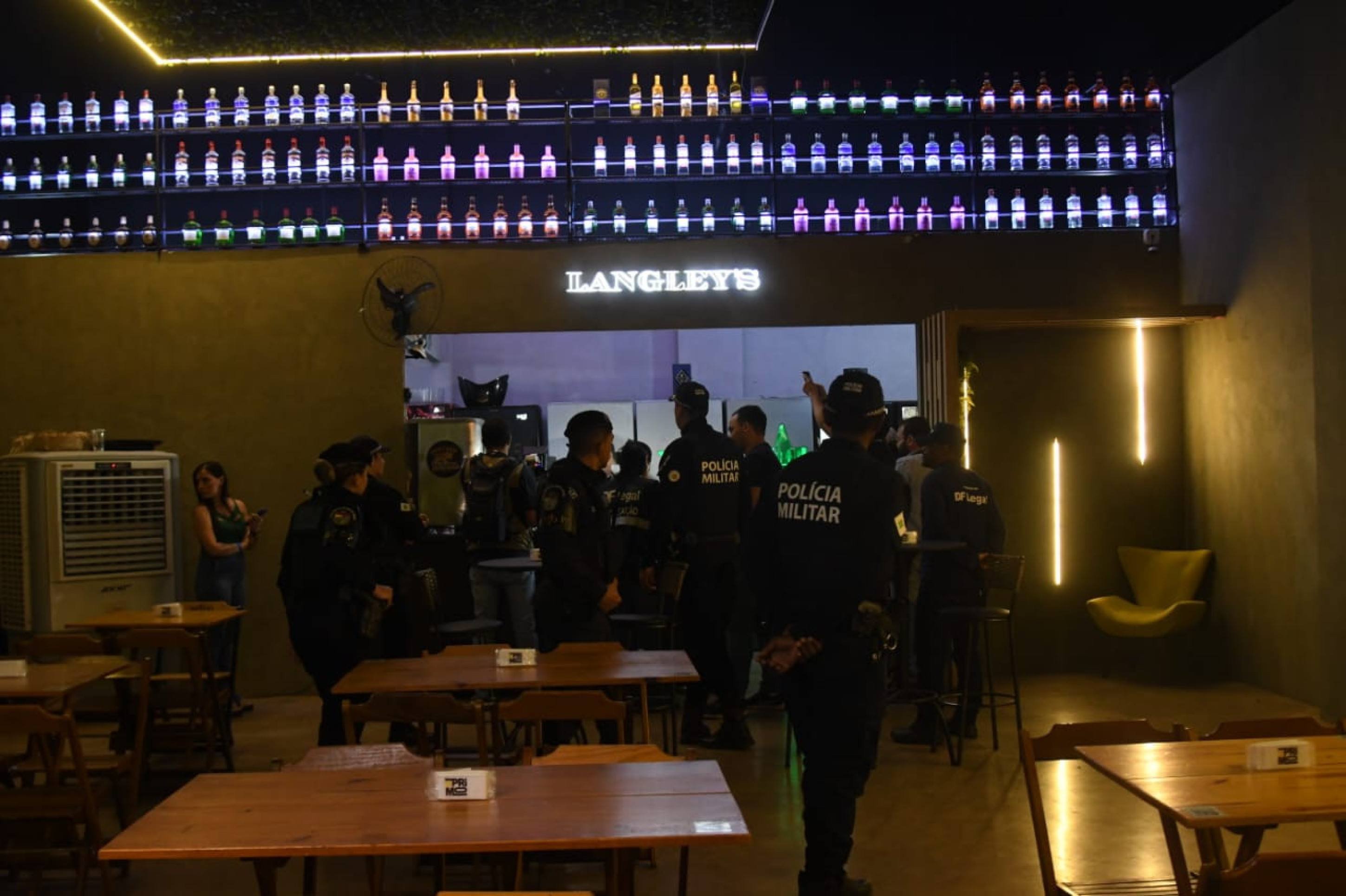 Operação de fiscalização de bebidas no DF