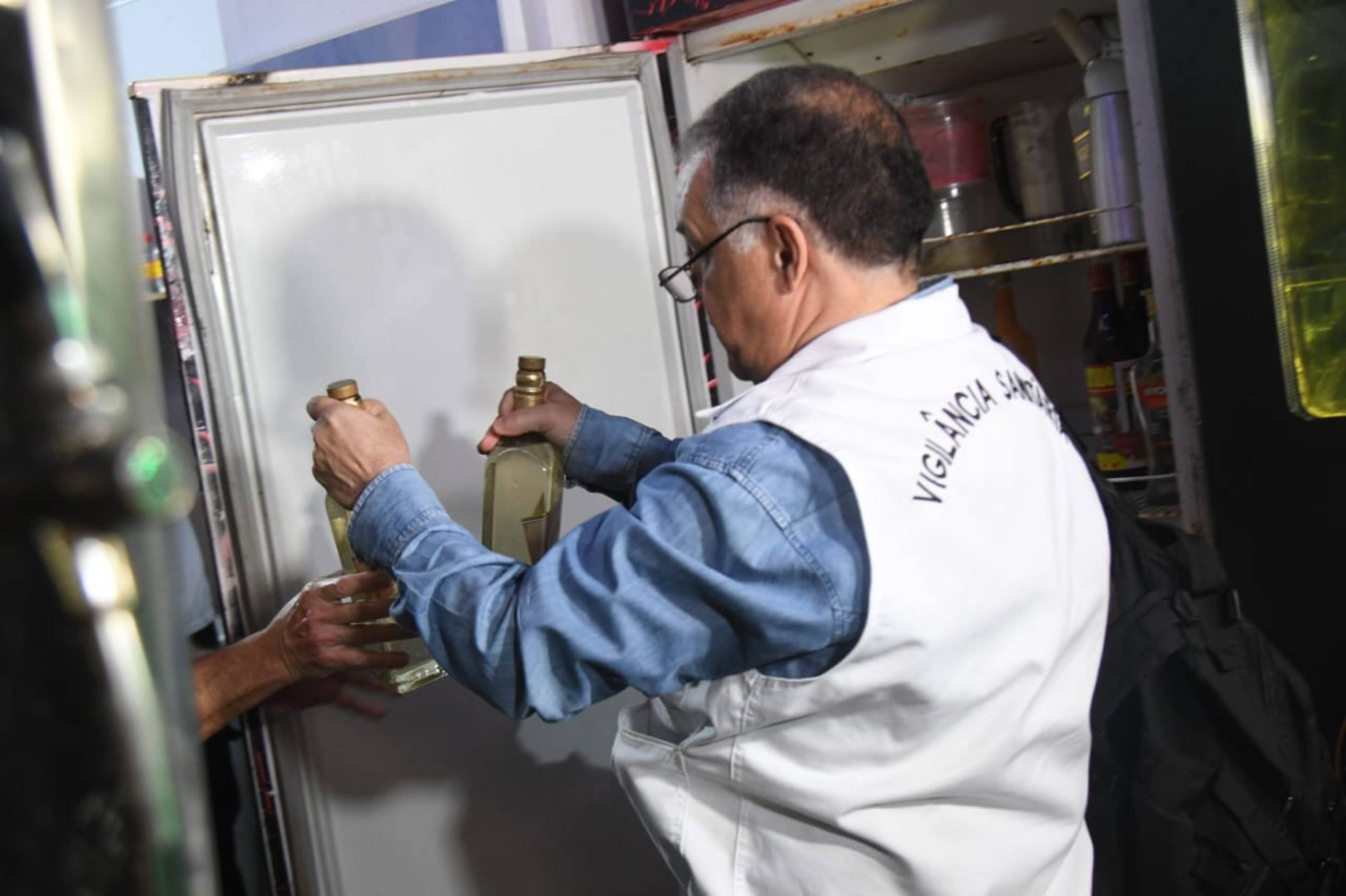 Operação de fiscalização de bebidas no DF