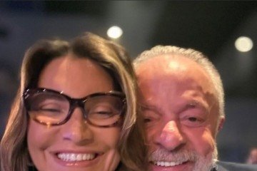 Lula aproveitou uma pausa em São Paulo para ir ao show, após voltar de uma viagem à Belém (PA), para inauguração de obras para a COP30 -  (crédito: Reprodução Instagram)