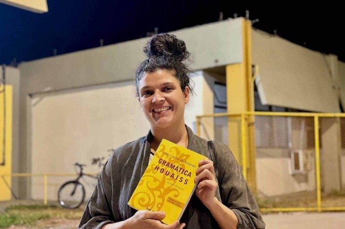 Concurseira Lorena Gonçalves usou ferramentas de Inteligência Artificial para sistematizar estudos  -  (crédito: Jéssica Souza/CB/D.A Press)