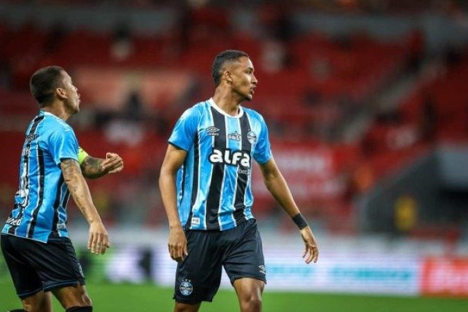 ANDRÉ - Ficou isolado no ataque e acabou substituído - Nota 5,0 -Foto: Lucas Uebel/Grêmio 
