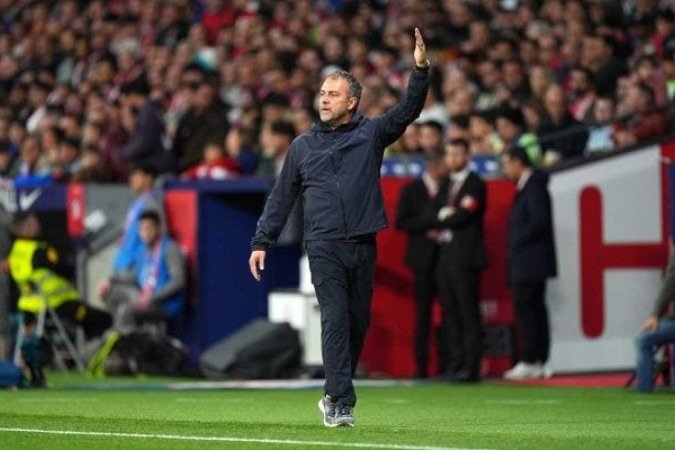 Hansi Flick levou o Barcelona aos títulos do Campeonato Espanhol, da Copa do Rei e da Supercopa da Espanha em 2024/25 -  (crédito: Foto: Angel Martinez/Getty Images)