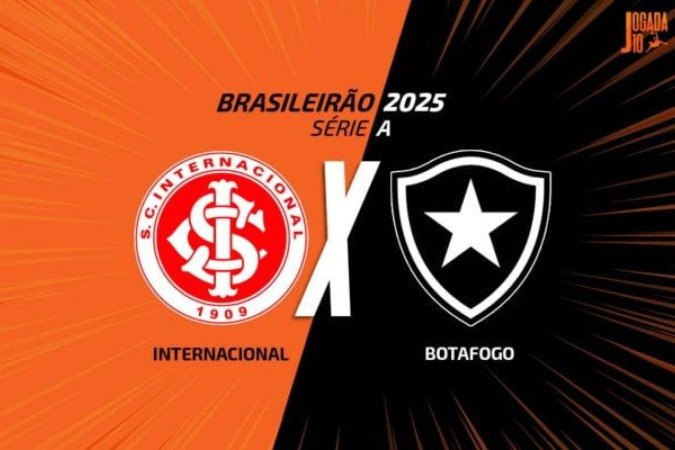 Inter e Botafogo se encontram no Beira-Rio neste sábado (4) - (crédito: Foto: Arte/Jogada10) Inter e Botafogo se encontram no Beira-Rio neste sábado (4) - (crédito: Foto: Arte/Jogada10)