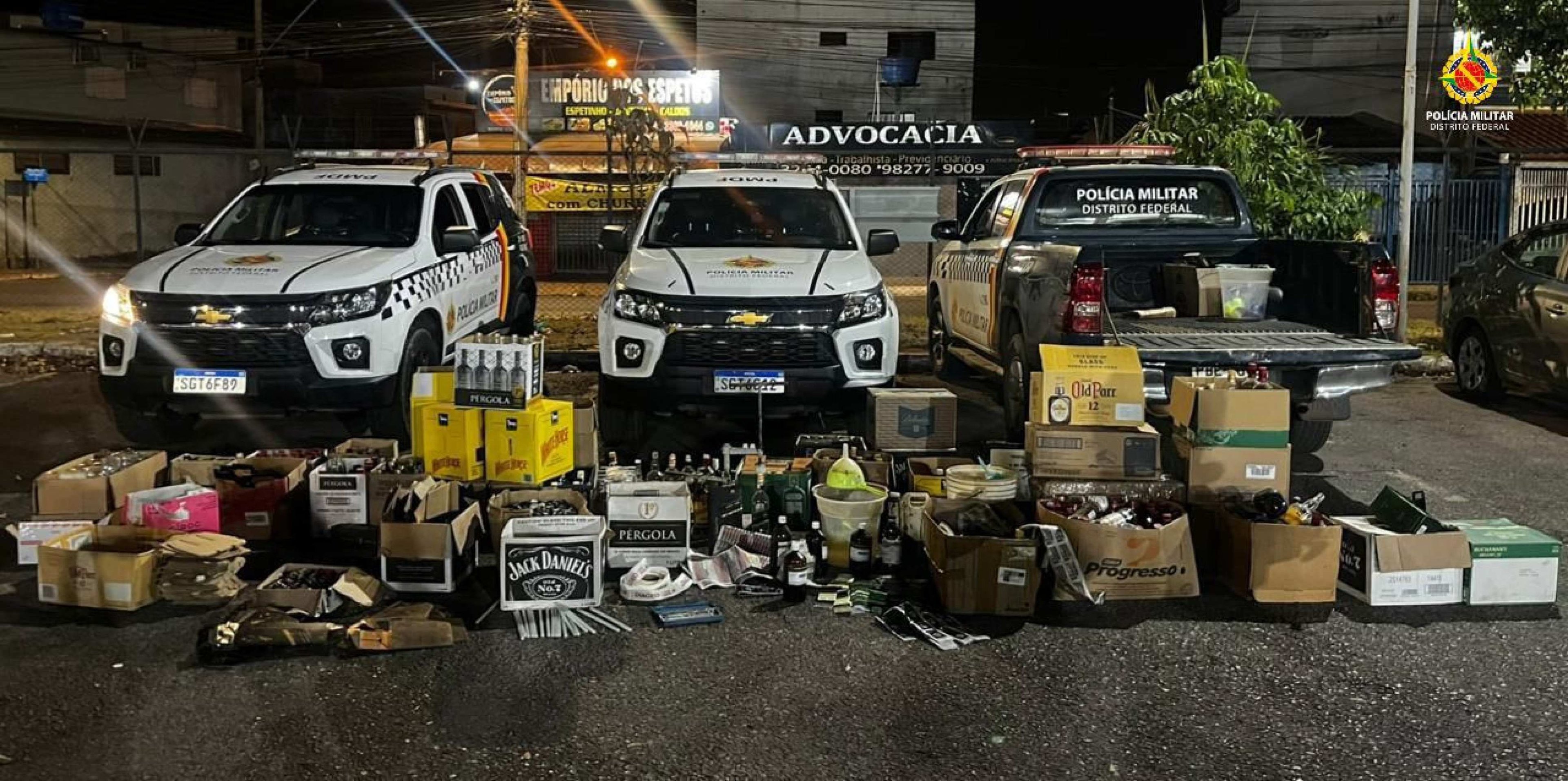 Vídeo: PMDF encontra laboratório de falsificação de bebidas no Paranoá