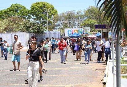 Para consultar as informações, os participantes devem acessar o site da Fundação Getulio Vargas (FGV) Conhecimento, banca responsável pelo certame. -  (crédito:  Mariana Campos/CB/D.A Press)