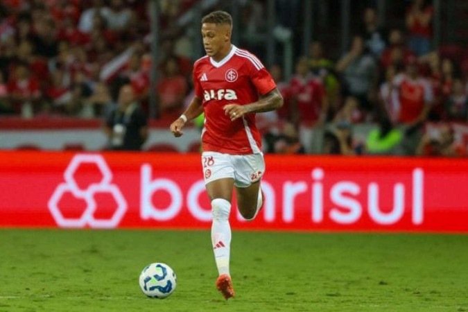 Vitinho teve papel fundamental na fase ofensiva do Internacional -  (crédito: Foto: Ricardo Duarte / Internacional)