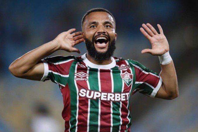 Samuel Xavier vive fase artilheira no Fluminense -  (crédito: FOTO: MARCELO GONÇALVES / FLUMINENSE F.C.)