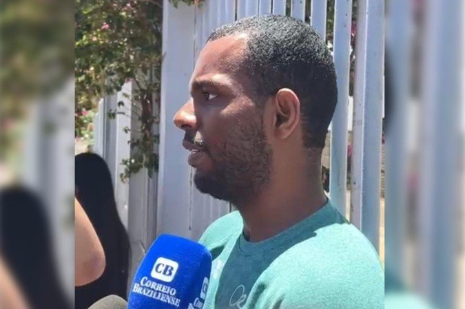 Pedro Henrique de Sousa, de 27 anos, afirma que seu atraso aconteceu por conta da demora do ônibus