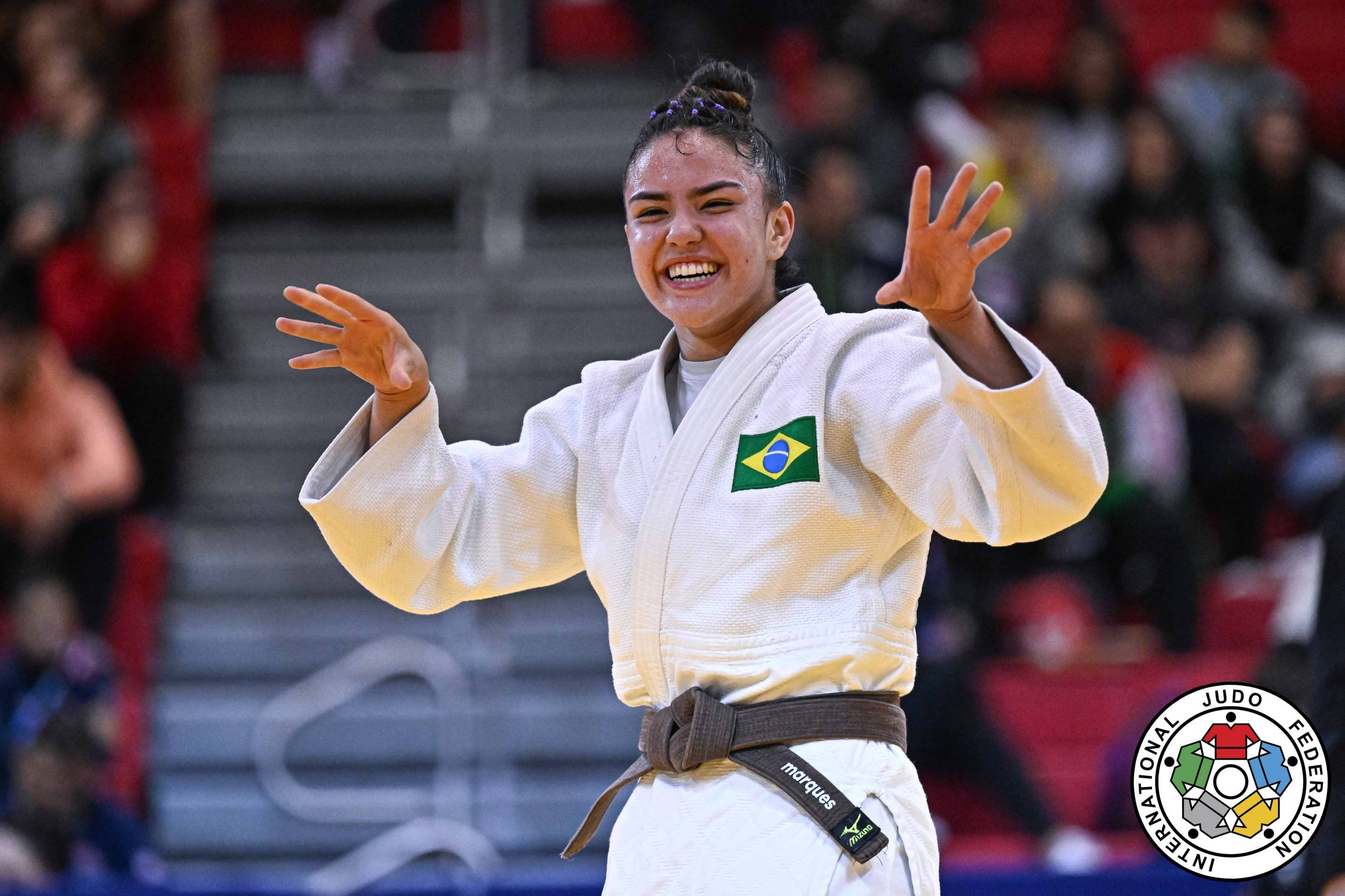 Brasiliense Nicole Marques fatura o ouro no Mundial Jr. de judô 