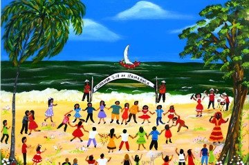 Obra de Ivone Mendes recria a ciranda de Lia do itamaracá, em Recife -  (crédito: Divulgação)