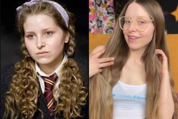 Jessie Cave compartilha fotos do cabelo no OnlyFans e revela ter sido barrada de eventos de fãs de 'Harry Potter' -  (crédito: Divulgação / Reprodução / Instagram )