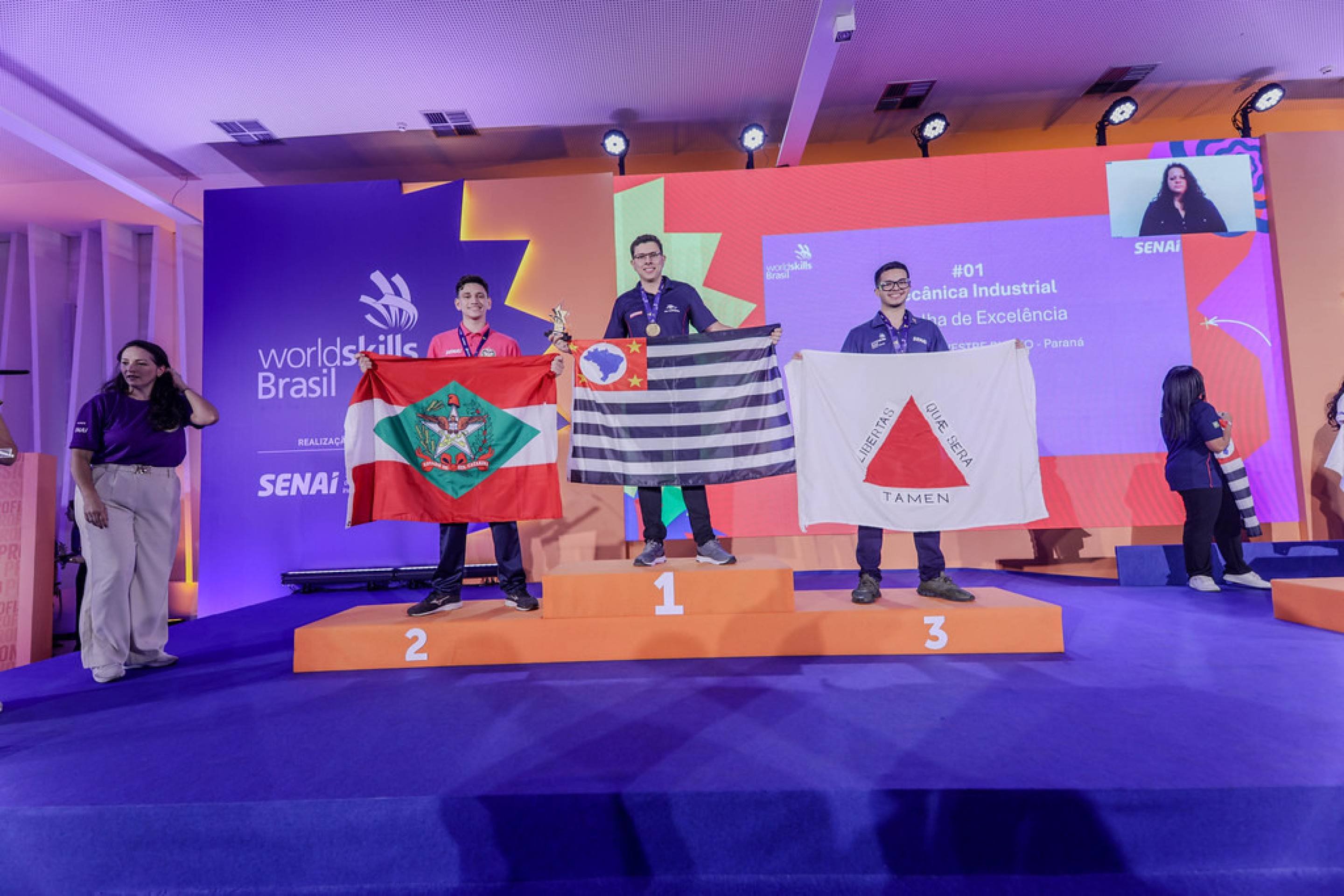 WorldSkills Brasil 2025 - Cerimônia de Encerramento - Vencedores