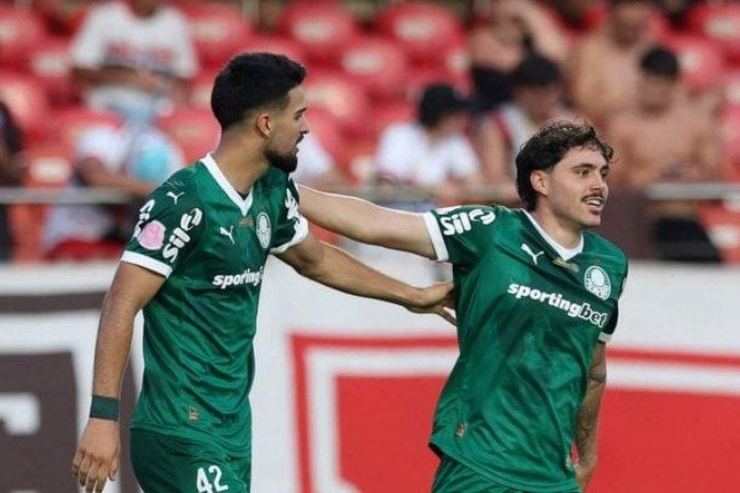 Palmeiras lidera Campeonato Brasileiro com a mesma pontuação do Flamengo -  (crédito: Foto: Cesar Greco / Palmeiras)