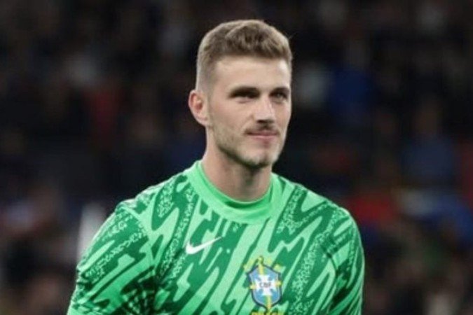 Sem Ederson, Bento assume posto de goleiro mais experiente na Seleção -  (crédito: Rafael Ribeiro/CBF)