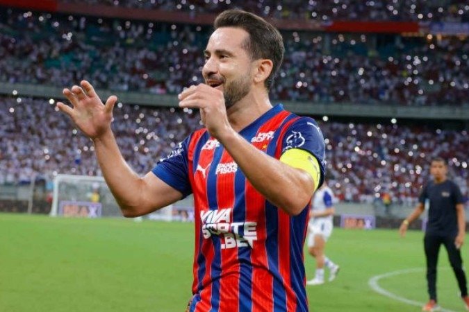 Everton Ribeiro é um dos destaques do Bahia -  (crédito: Foto: Catarina Brandão/EC Bahia)