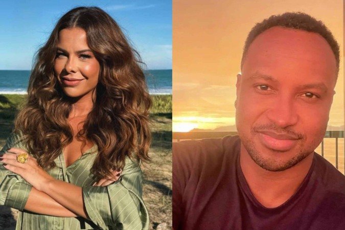 Fernanda Souza, ex de Thiaguinho, cai no choro durante show do pagodeiro -  (crédito: Reprodução/Instagram)