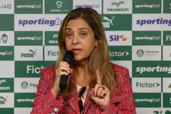 Leila Pereira é a presidenta do Palmeiras - (crédito: Foto: Cesar Greco/Palmeiras) Leila Pereira é a presidenta do Palmeiras - (crédito: Foto: Cesar Greco/Palmeiras)