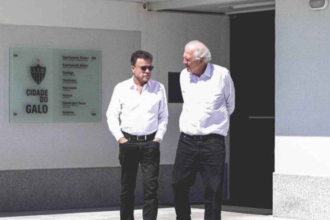 Empresário esteve na Cidade do Galo para entender o momento do clube - (crédito: Foto: Reprodução / Instagram) Empresário esteve na Cidade do Galo para entender o momento do clube - (crédito: Foto: Reprodução / Instagram)