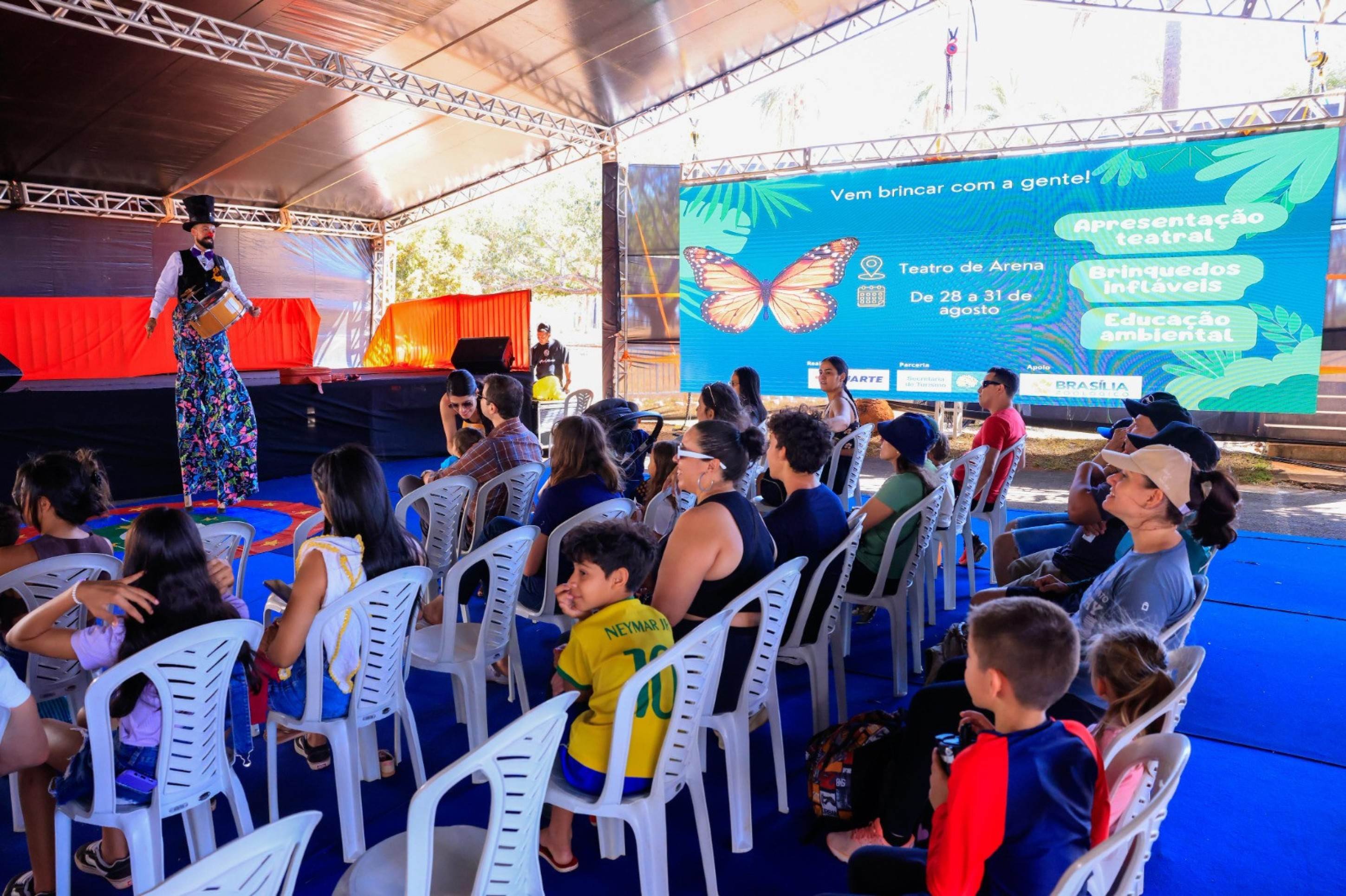 Zoológico de Brasília promove fim de semana especial pelo Dia das Crianças