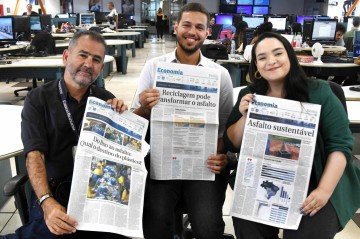 Matérias finalistas foram assinadas por Fernanda Strickland e Raphael Pati, ilustradas pelas fotografias de Ed Alves  -  (crédito: Wanderlei Pozzembom/CB/D.A Press)