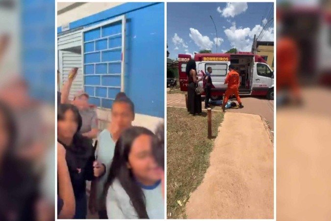 O uso de spray de pimenta em ambiente escolar e as circunstâncias que levaram a vigilante a utilizá-lo serão investigados -  (crédito: Material cedido ao Correio)