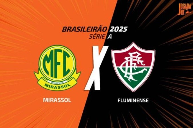 Mirassol e Fluminense duelam pela 13ª rodada do Brasileirão -  (crédito: Arte: Jogada10)