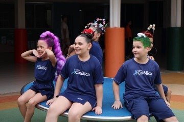  Alunos Isis, Maria Luiza e Pedro