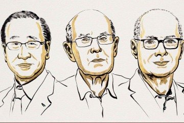 Susumu Kitagawa , Richard Robson e Omar Yaghi ganharam o Prêmio Nobel de Química de 2025 -  (crédito: Divulgação)