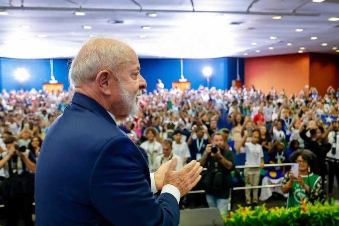 Segundo Lula, não há nação que faça tanto quanto o Brasil pela preservação da natureza, mas é preciso que a sociedade conheça o potencial do país -  (crédito: Ricardo Stuckert/PR   )